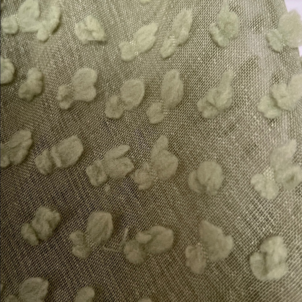 Umgee Sage Green Textured Blouse - Picture 4 of 5